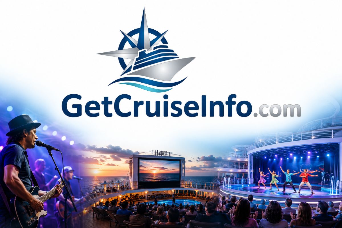 Cruise ship entertainment guide featuring live music, theater productions, Royal Caribbean entertainment, and onboard performances