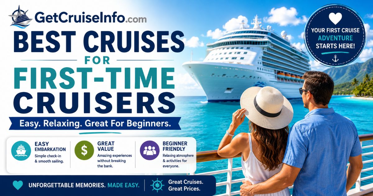Best cruises for first-time cruisers featuring beginner-friendly cruise ships, Caribbean itineraries, family cruising, and cruise planning