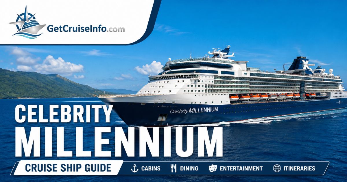 Celebrity Millennium cruise ship sailing at sea