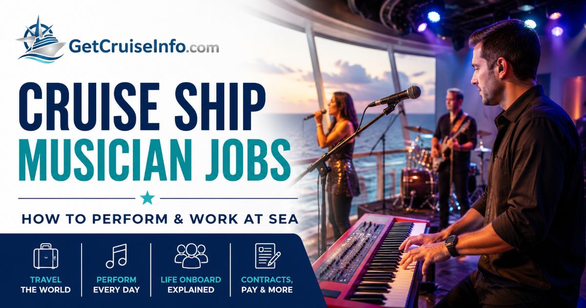 Cruise Ship Musician Jobs: How to Perform and Work at Sea