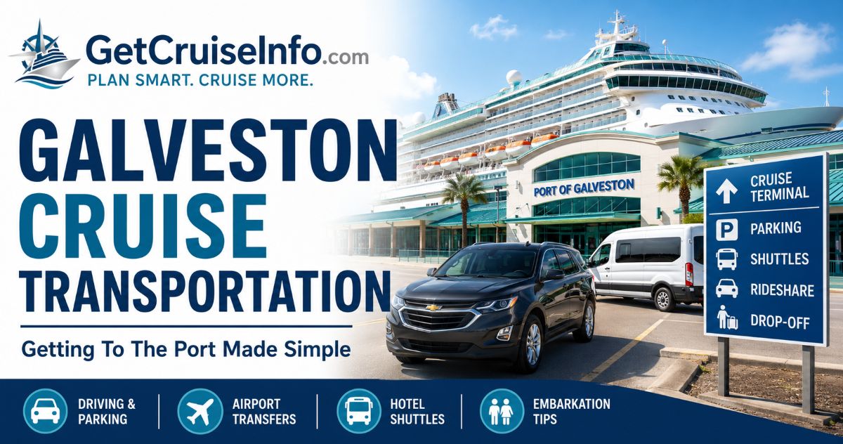 Galveston Cruise Transportation Guide for travelers sailing from the Port of Galveston