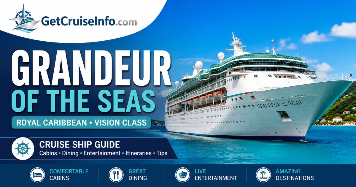 Grandeur of the Seas cruise ship by Royal Caribbean