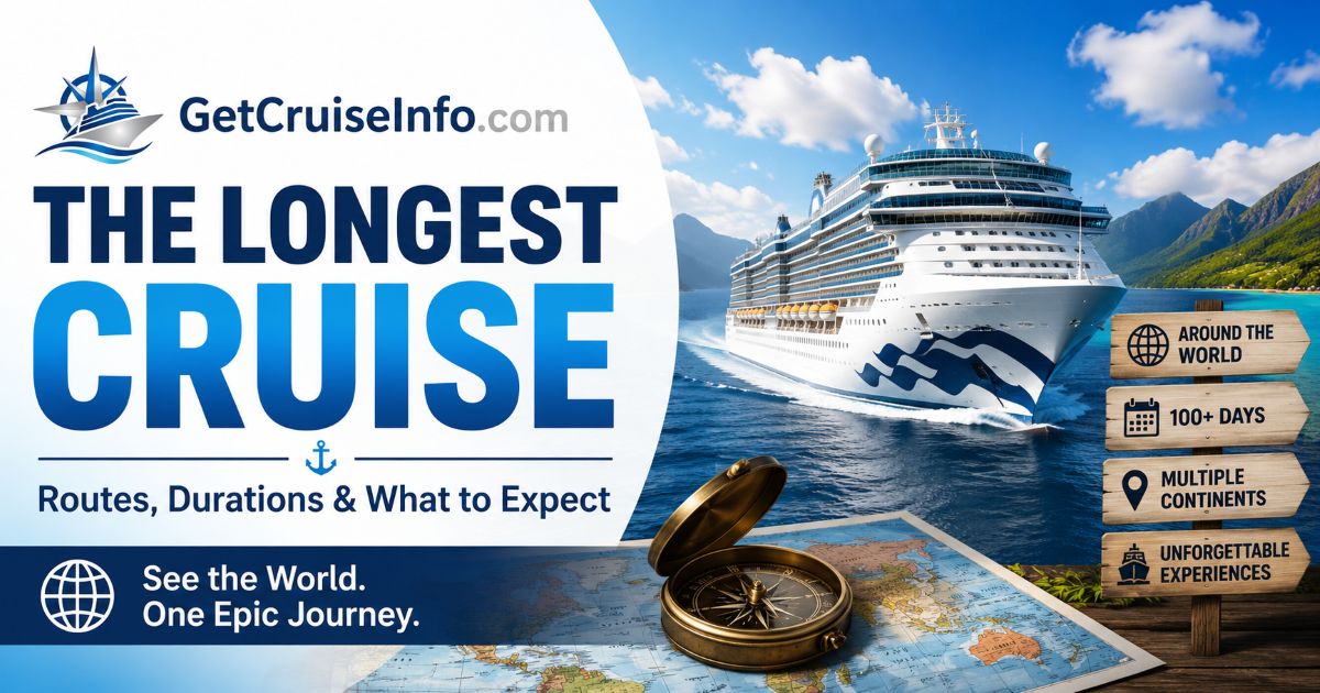 Longest cruises in the world featuring world cruises, Grand Voyages, ultra-long itineraries, and extended global cruise travel